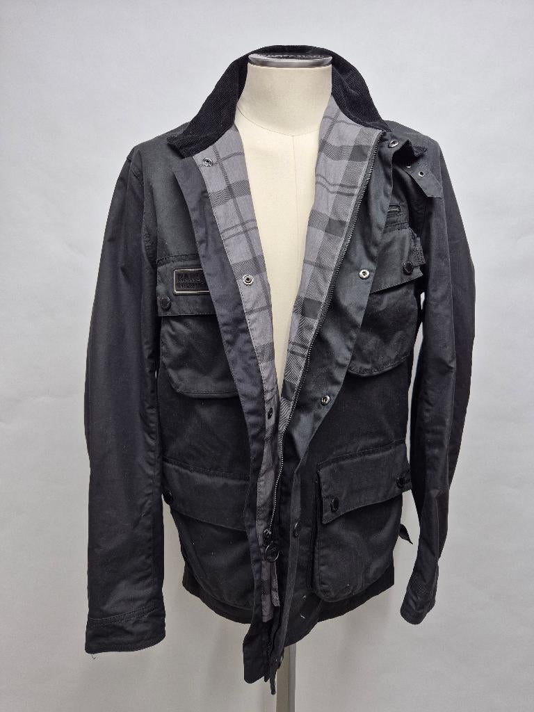 Barbour 'Int. wax Jkt' jas, maat XXL Nieuw!, Barbour, Zwart, Nieuw, Overige maten