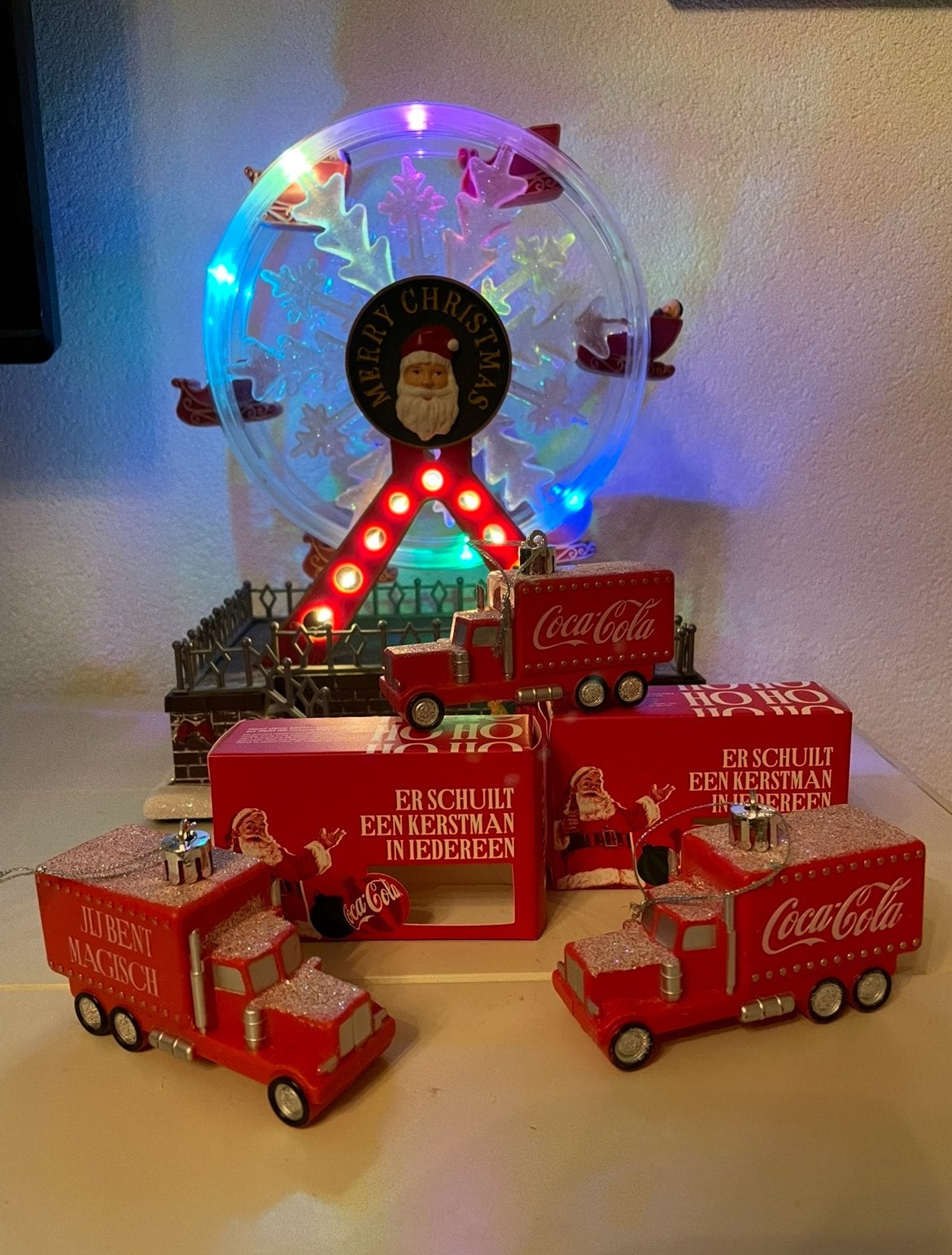 Coca Cola trucks Kersthanger NIEUW, Ophalen of Verzenden, Nieuw