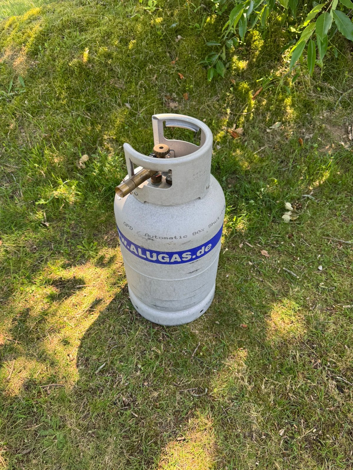 LPG Alugas Gasfles 27 L 80% vulling., Caravans en Kamperen, Ophalen, Gebruikt