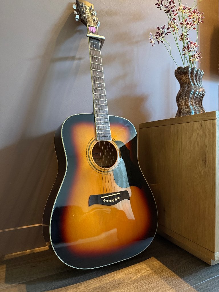 Richwood RD-12-SB, Ophalen, Zo goed als nieuw, Western- of Steelstringgitaar
