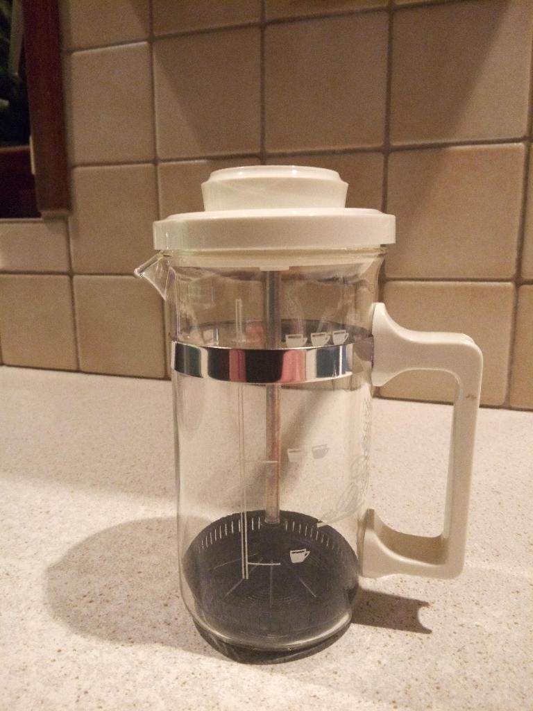 Koffiemaker Koffiezetter Cafétière Wit Handmatig NIEUW !!!, Overige modellen, Nieuw, Ophalen of Verzenden, 2 tot 4 kopjes