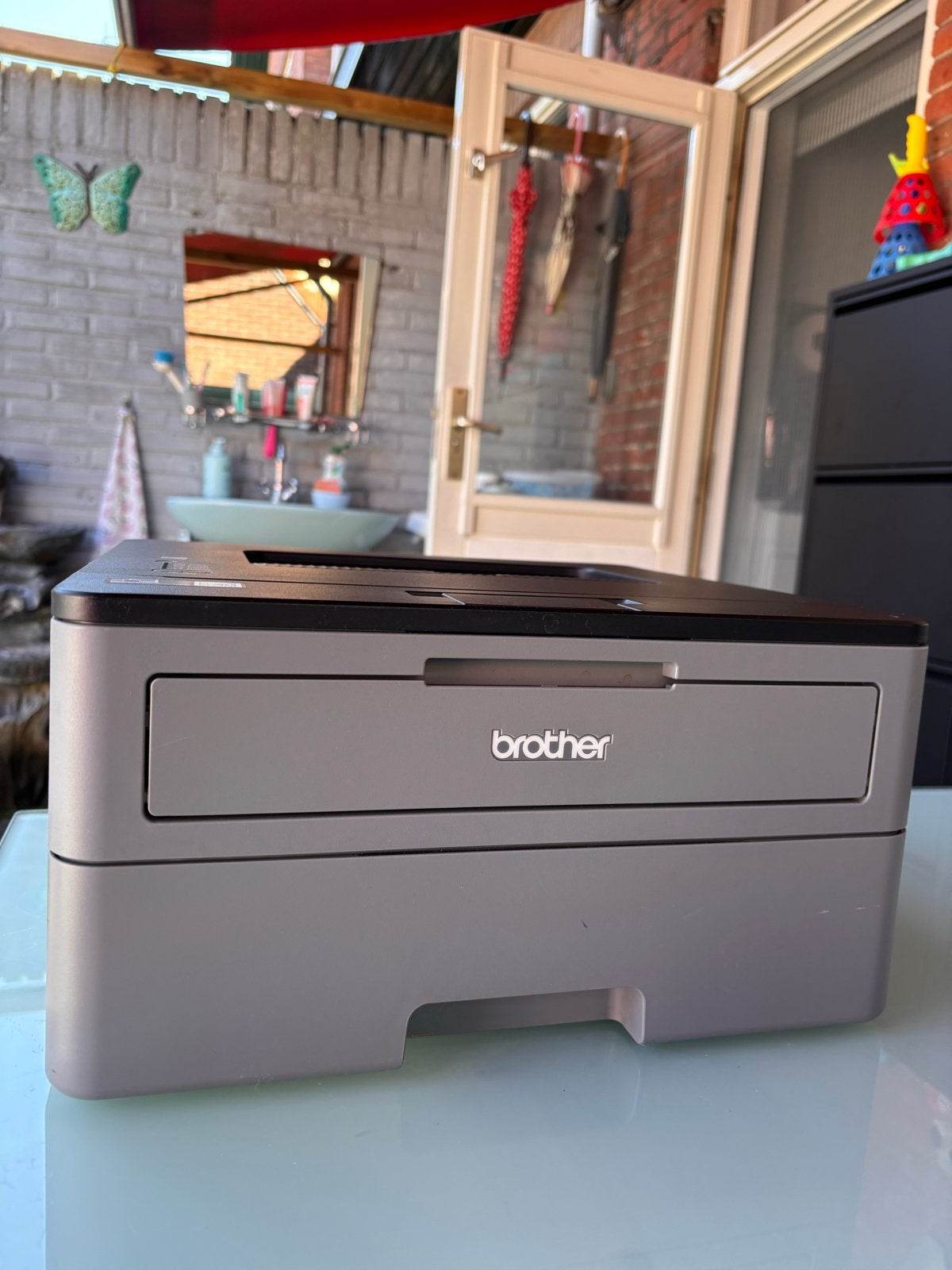 Brother HL-L2310D Laserprinter - Zwart-wit, Duplex, Ophalen, Zwart-en-wit printen, Gebruikt, Printer