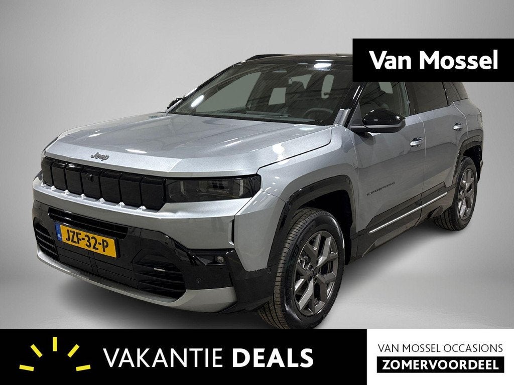 Jeep Compass 1.2 e-Hybrid First Edition | Navigatie | Schuif, Auto's, Jeep, Gebruikt, 1199 cc, Bedrijf, 3 cilinders