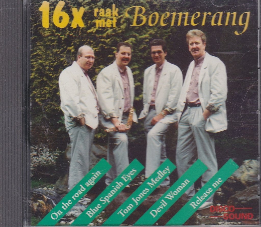 16 x Boemerang, Verzenden, Zo goed als nieuw, Levenslied of Smartlap