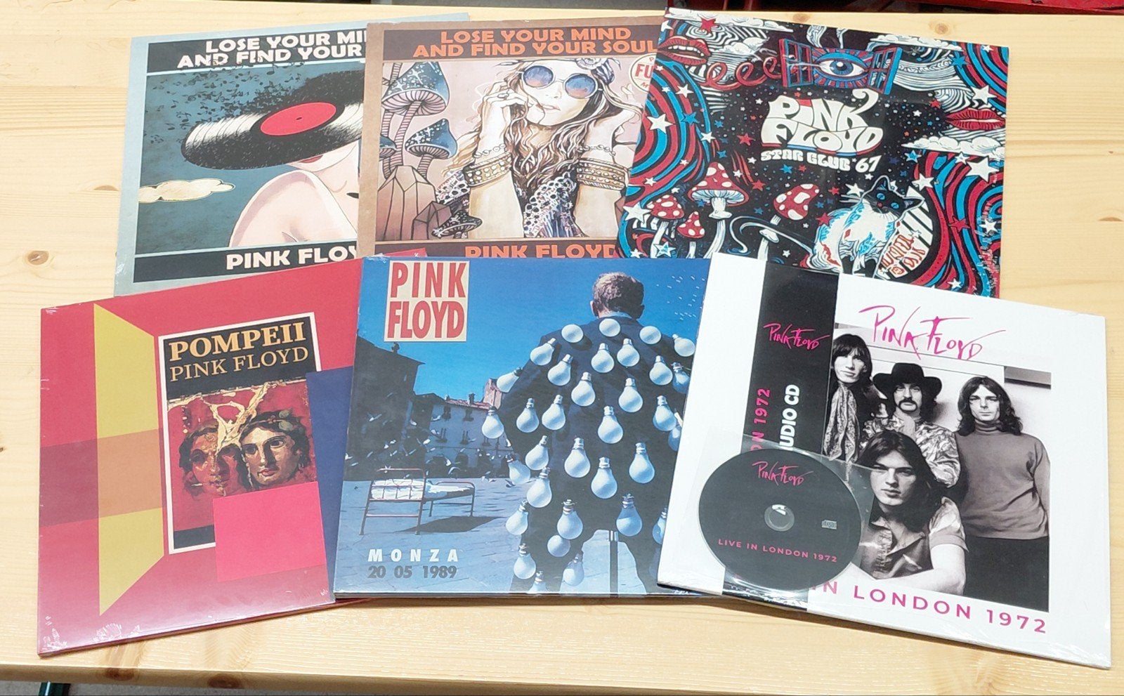 Pink Floyd 6x Vinyl LP Collectie, Cd's en Dvd's, Vinyl | Rock, LP, Ophalen of Verzenden, Nieuw in verpakking, Psychedelic Rock