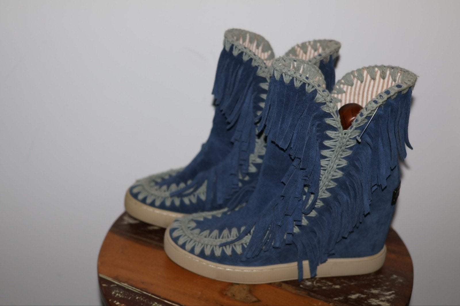Mou boots maat 38 - Blauw, Mou, Blauw, NL, Lage of Enkellaarzen
