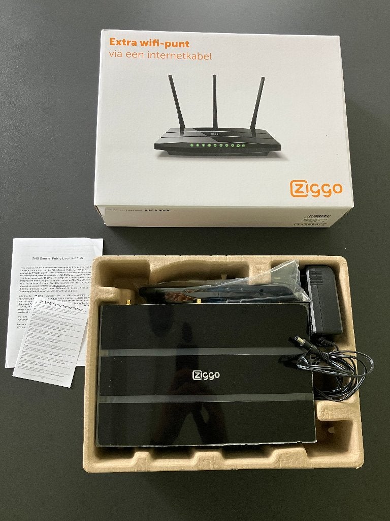 TP Link extra wifi-punt, model Ziggo-C7, Computers en Software, WiFi-versterkers, Ophalen of Verzenden, Zo goed als nieuw, Tp link