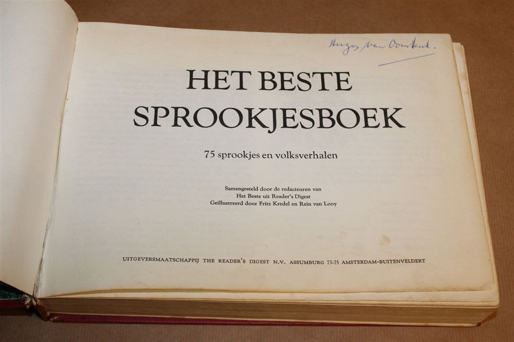 Het Beste Sprookjesboek — Vintage, 1969 met illustraties, Ophalen of Verzenden, Gelezen