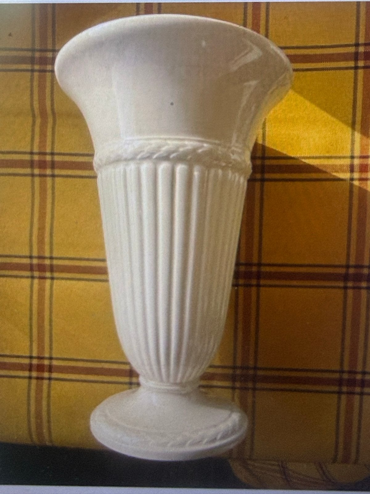 Wedgwood Etruria Barlaston Vaas - Crèmekleurig, Ophalen