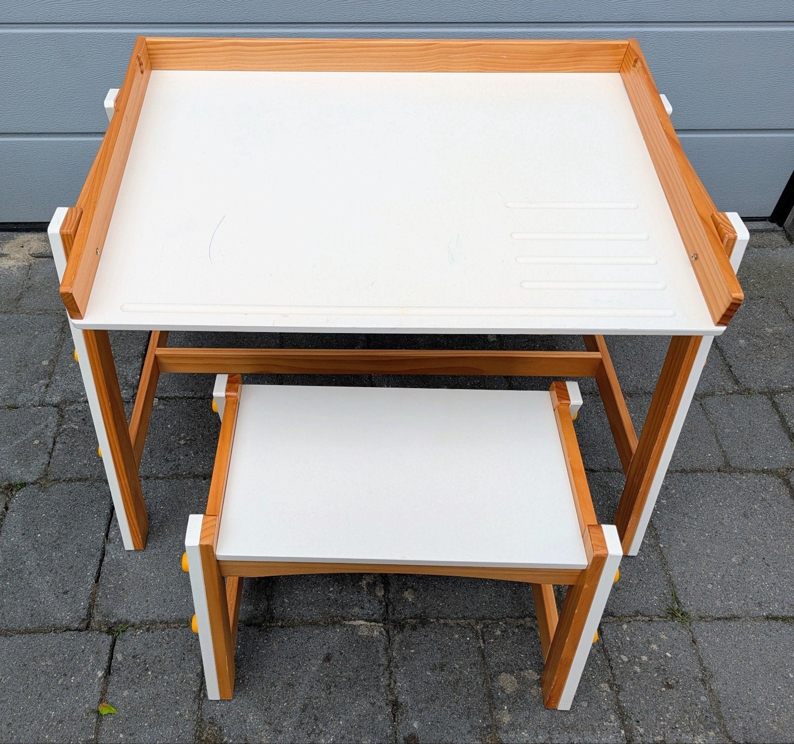 Kinder knutsel/tekentafel met bankje van Lidl, Ophalen, Gebruikt, Tafel(s) en Stoel(en)