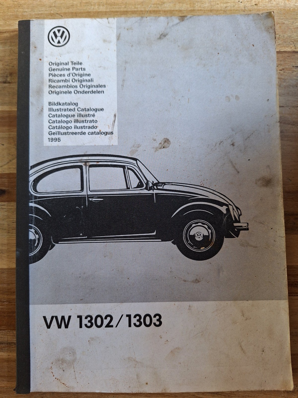 VW Kever 1302/1303 Onderdelencatalogus / Exploded Views, Boeken, Ophalen of Verzenden, Gelezen, Volkswagen