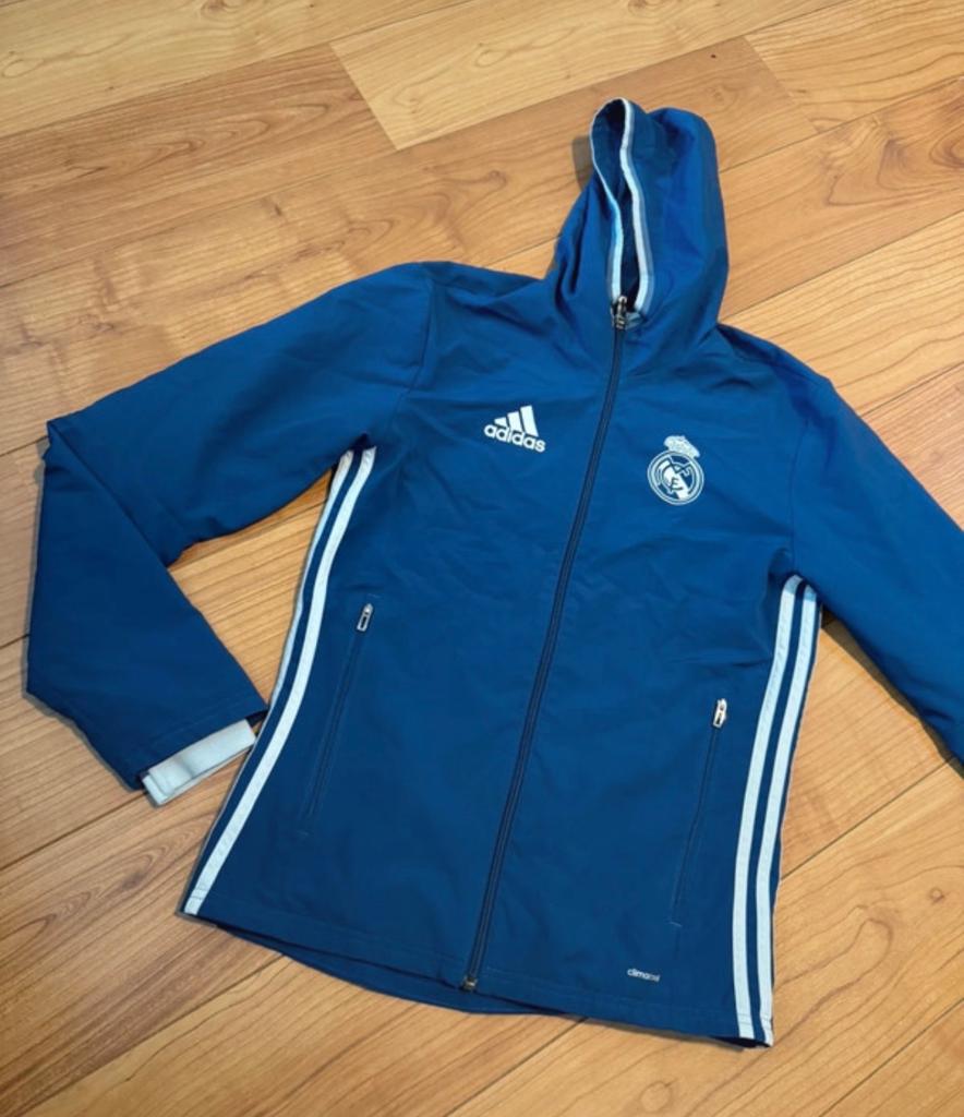 Adidas Real Madrid trainingsvest XS, Ophalen of Verzenden, Zo goed als nieuw