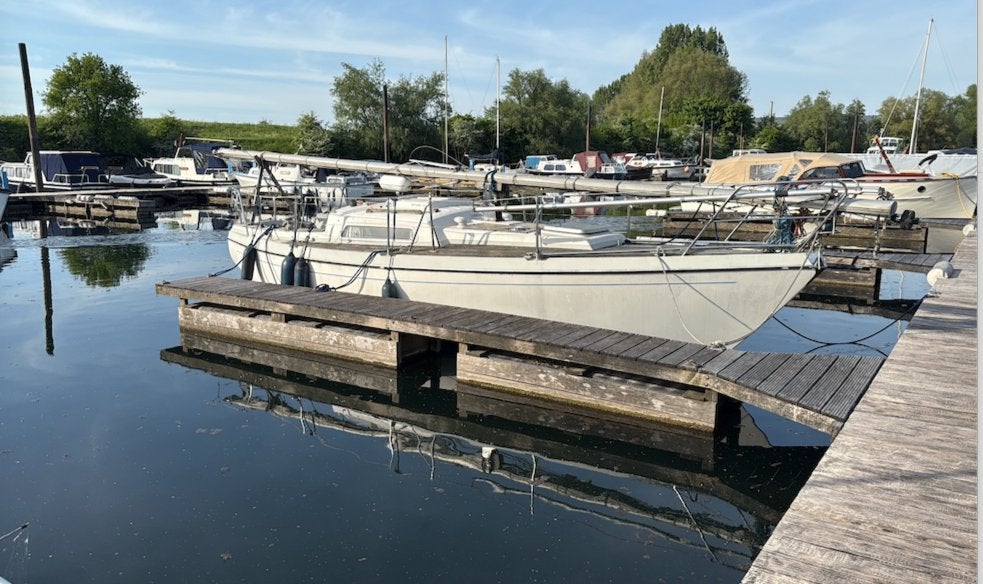 Victoire 822 met teak-dek 1984, 1m60 diep, 20 pk motor, Binnenboordmotor, Diesel, 8 m, 20 pk