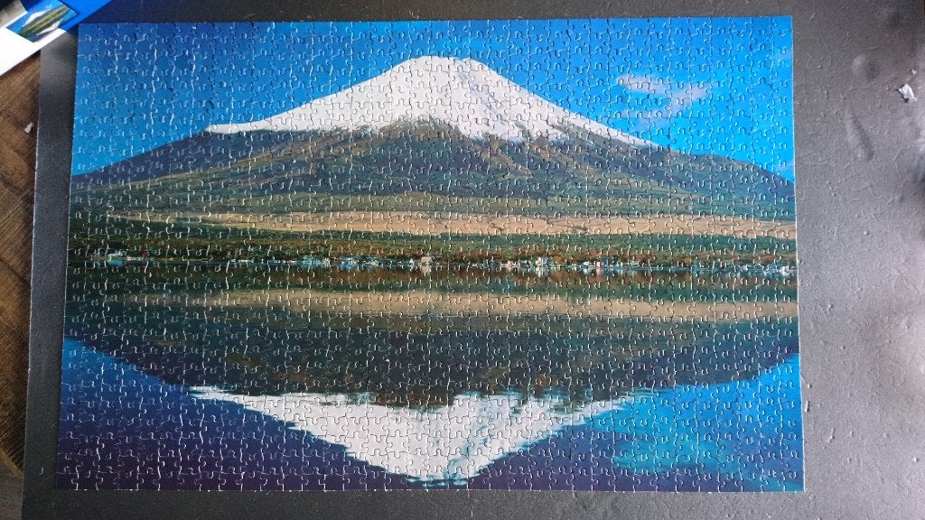 legpuzzel 1000 stukjes Compleet, Ophalen, 500 t/m 1500 stukjes, Zo goed als nieuw, Legpuzzel