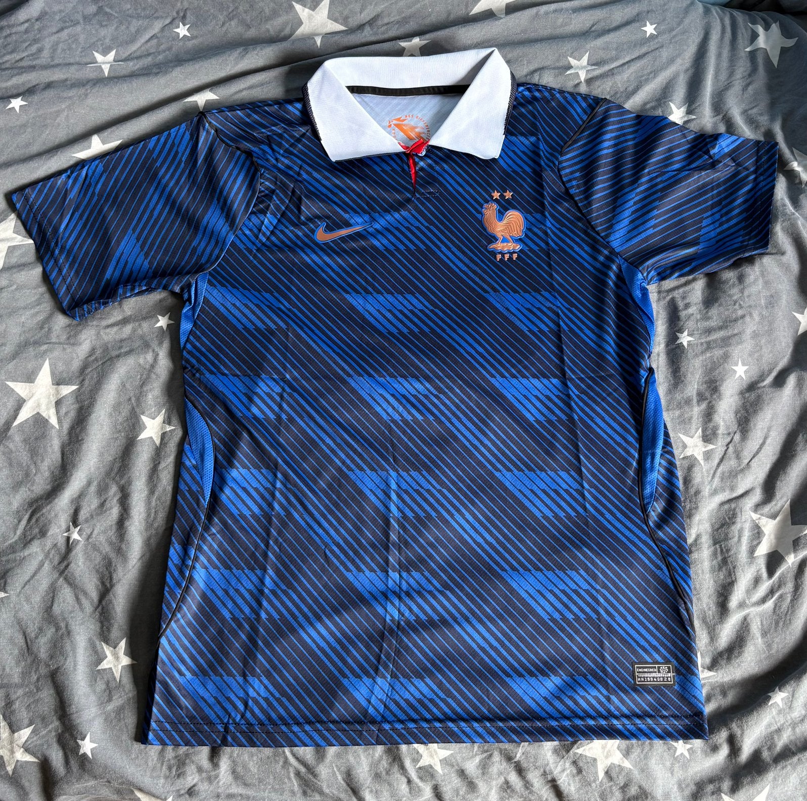 Frankrijk WK thuisshirt - maat L, Sport en Fitness, Voetbal, Maat L, Ophalen of Verzenden, Nieuw, Shirt