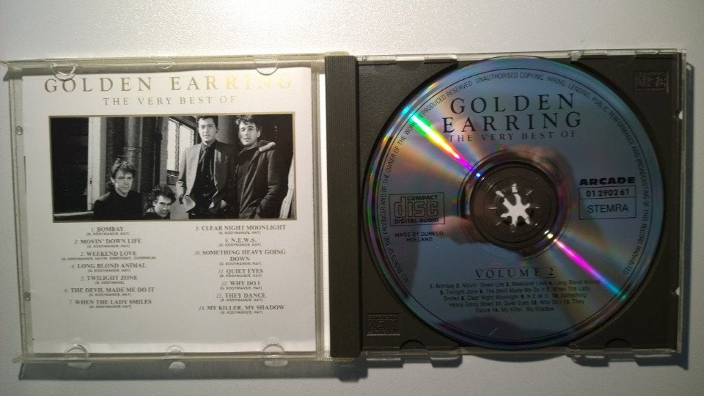 Golden Earring - The Very Best Of 1976 - 1988 Volume 2, Ophalen of Verzenden, Zo goed als nieuw, Poprock, Album