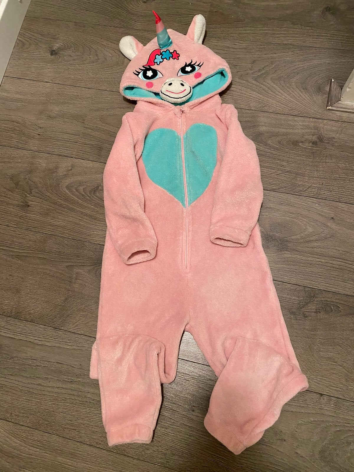 Onesie meisje unicorn, Ophalen of Verzenden, Zo goed als nieuw, Meisje