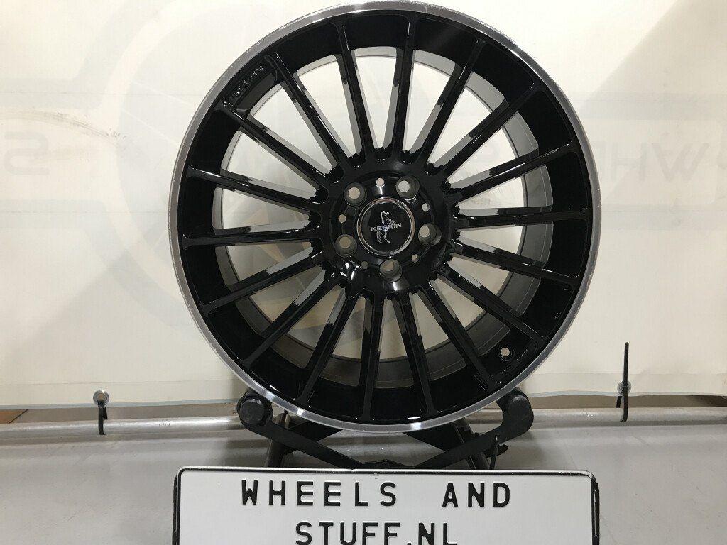 Keskin KT15  velgen 19"inch Mercedes A klasse 5x112, Ophalen, Gebruikt, 19 inch, Banden en Velgen