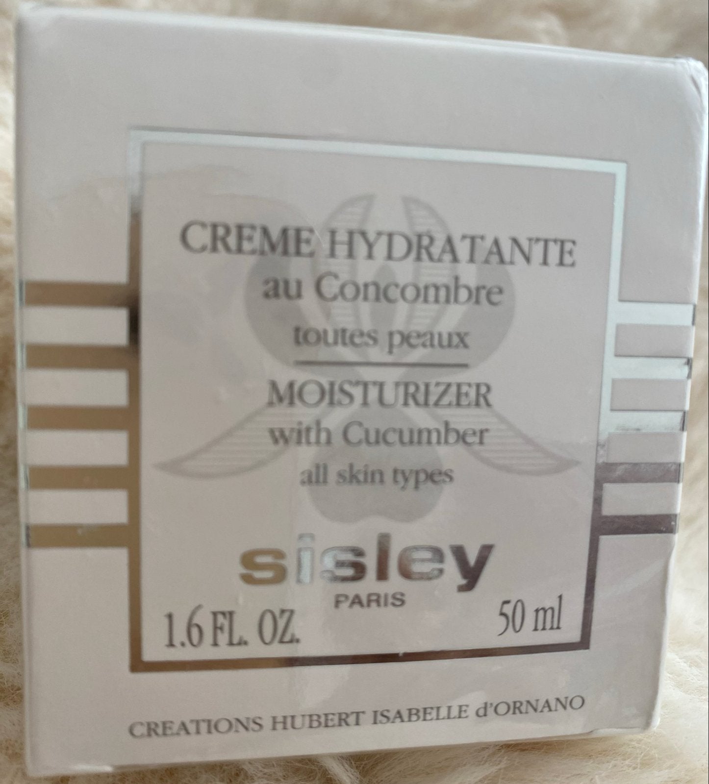 Sisley Crème Hydratante au Concombre - Hydraterende Crème, Ophalen of Verzenden, Nieuw, Gehele gezicht, Verzorging