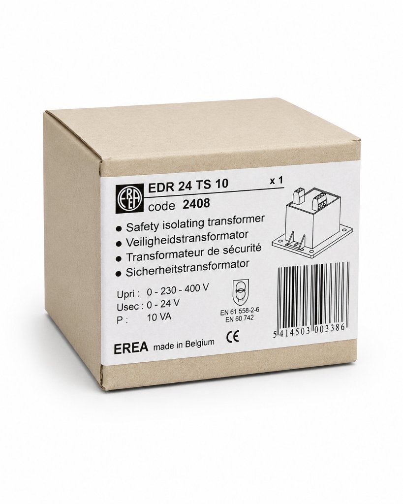 EREA EDR 24 TS 10 Veiligheidstransformator 230/400V 24V 10VA