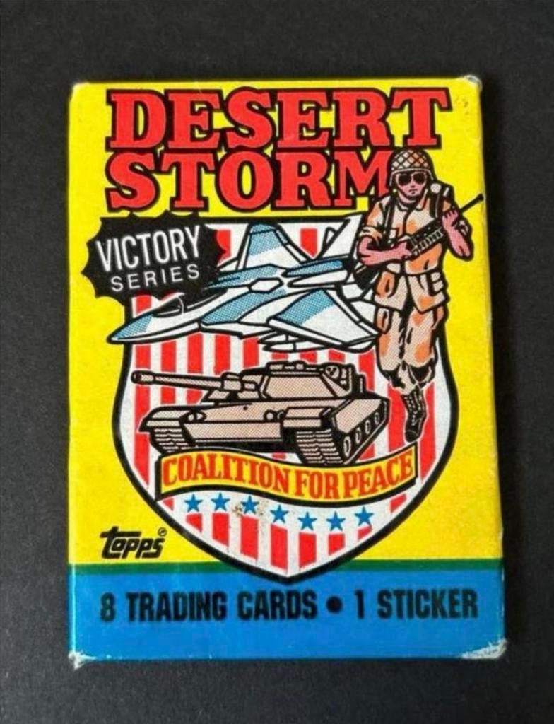 Topps Desert Storm Sealed Booster, Ophalen of Verzenden, Zo goed als nieuw