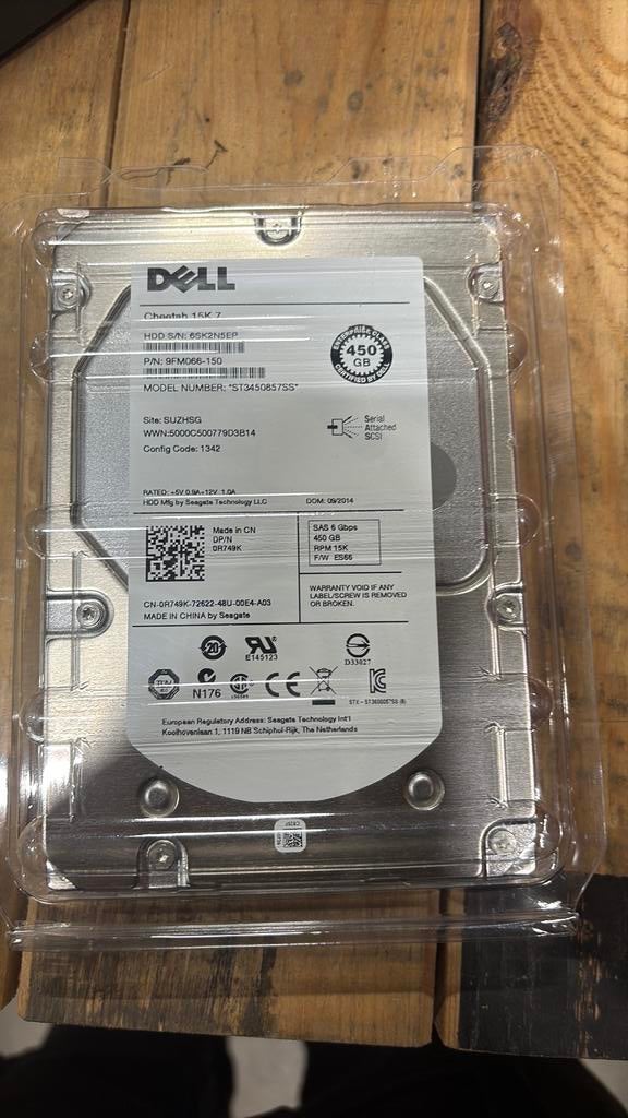 Seagate Cheetah 15K.7 nieuw, Computers en Software, Harde schijven, Ophalen of Verzenden, Zo goed als nieuw, Desktop, USB