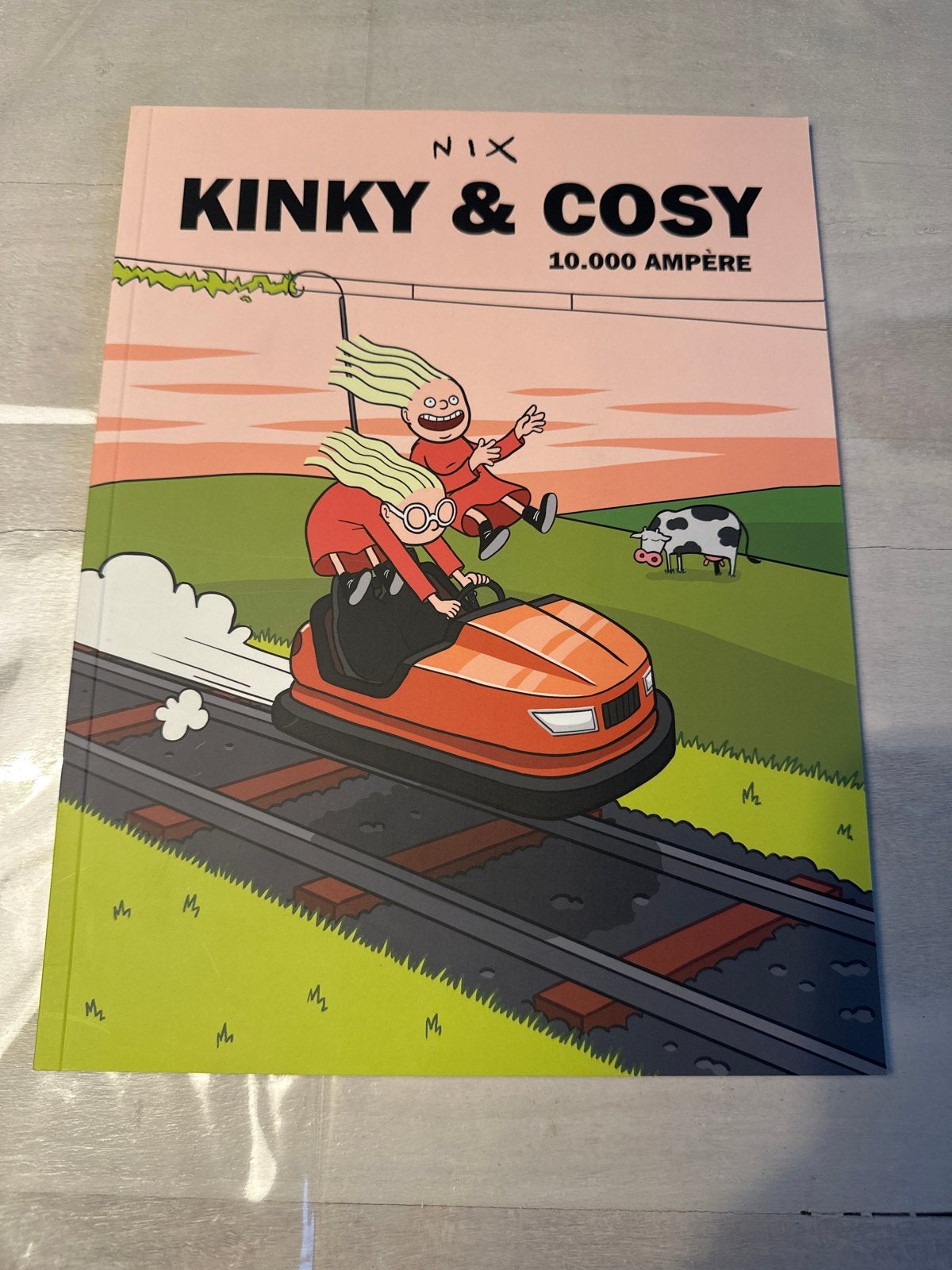 Kinky & Cosy: 10.000 Ampère - Stripboek, Eén stripboek, Ophalen of Verzenden, Zo goed als nieuw