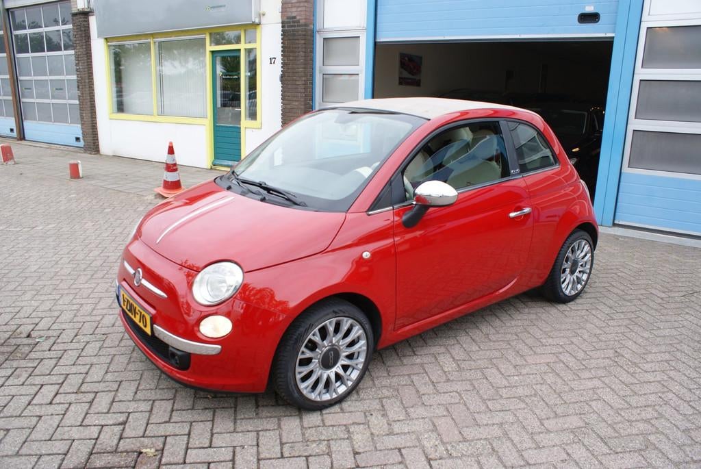 Fiat 500 C 1.2 Easy, Auto's, Fiat, Euro 5, Gebruikt, 4 cilinders, Cabriolet