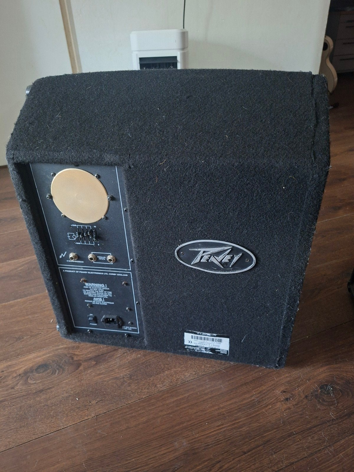 Peavey Pro 15PM actieve vloermonitor, Ophalen of Verzenden, Gebruikt, Minder dan 500 watt, Monitor(versterker)