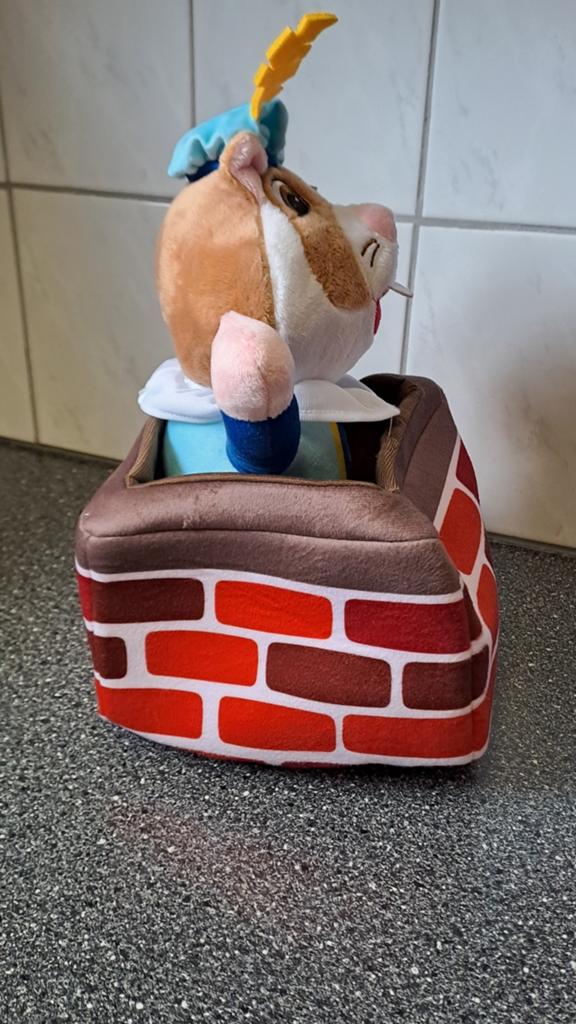 AH hamster knuffel schoorsteenpiet nieuw, Albert Heijn, Onbekend, Ophalen of Verzenden, Onbekend