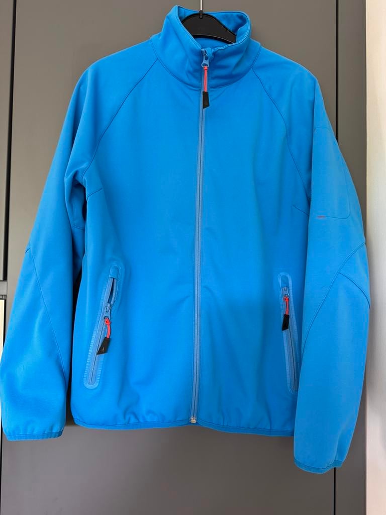 Musto Dames Crew Softshell zeiljas Briljant Blauw, Watersport en Boten, Ophalen of Verzenden, Zo goed als nieuw, Dame, Zeiljack