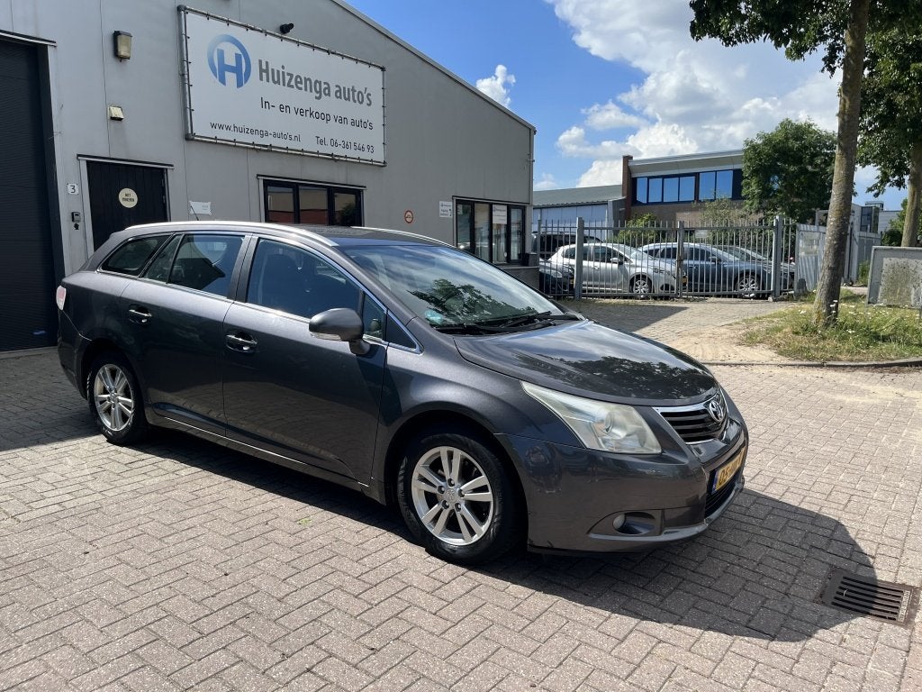Toyota Avensis wagon 1.8 VVTi Dynamic| CLIMA| EXPORT PRIJS!, Auto's, Zwart, 4 cilinders, Origineel Nederlands, Handgeschakeld