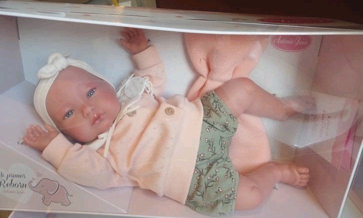 Antonio juan reborn baby pop 56 cm, Ophalen, Nieuw