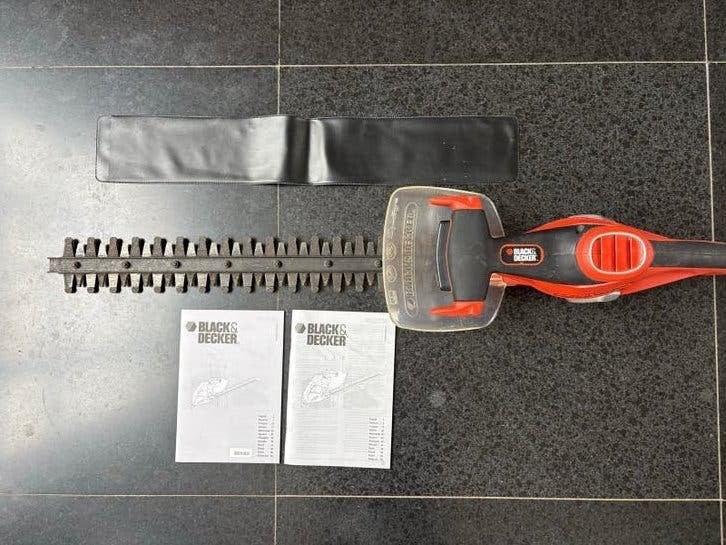 Black & Decker GT510 Heggenschaar - 500W, 61cm zwaard, Ophalen of Verzenden, Gebruikt, Elektrisch, Black & Decker