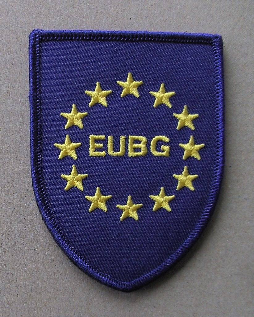 badge EUBG, Ophalen of Verzenden, Landmacht, Nederland, Embleem of Badge