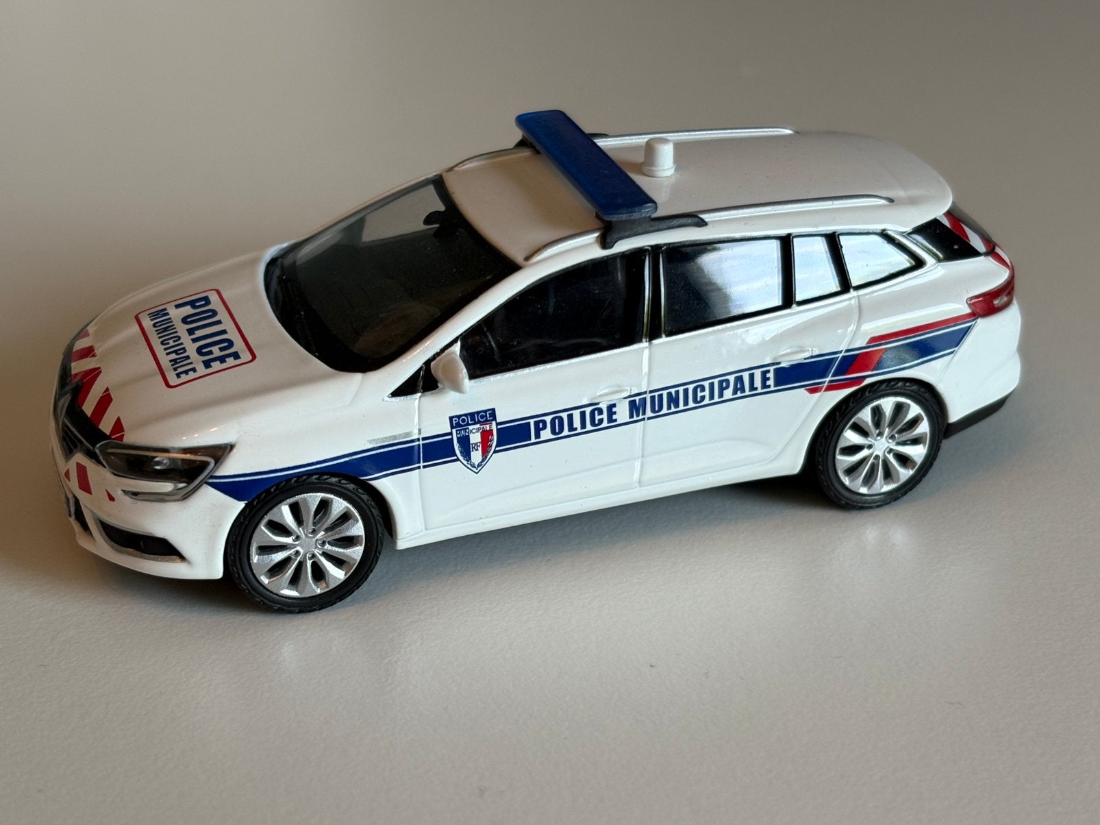 Politie Police Renault  Megane Estate, Ophalen of Verzenden, Zo goed als nieuw, Auto, Norev