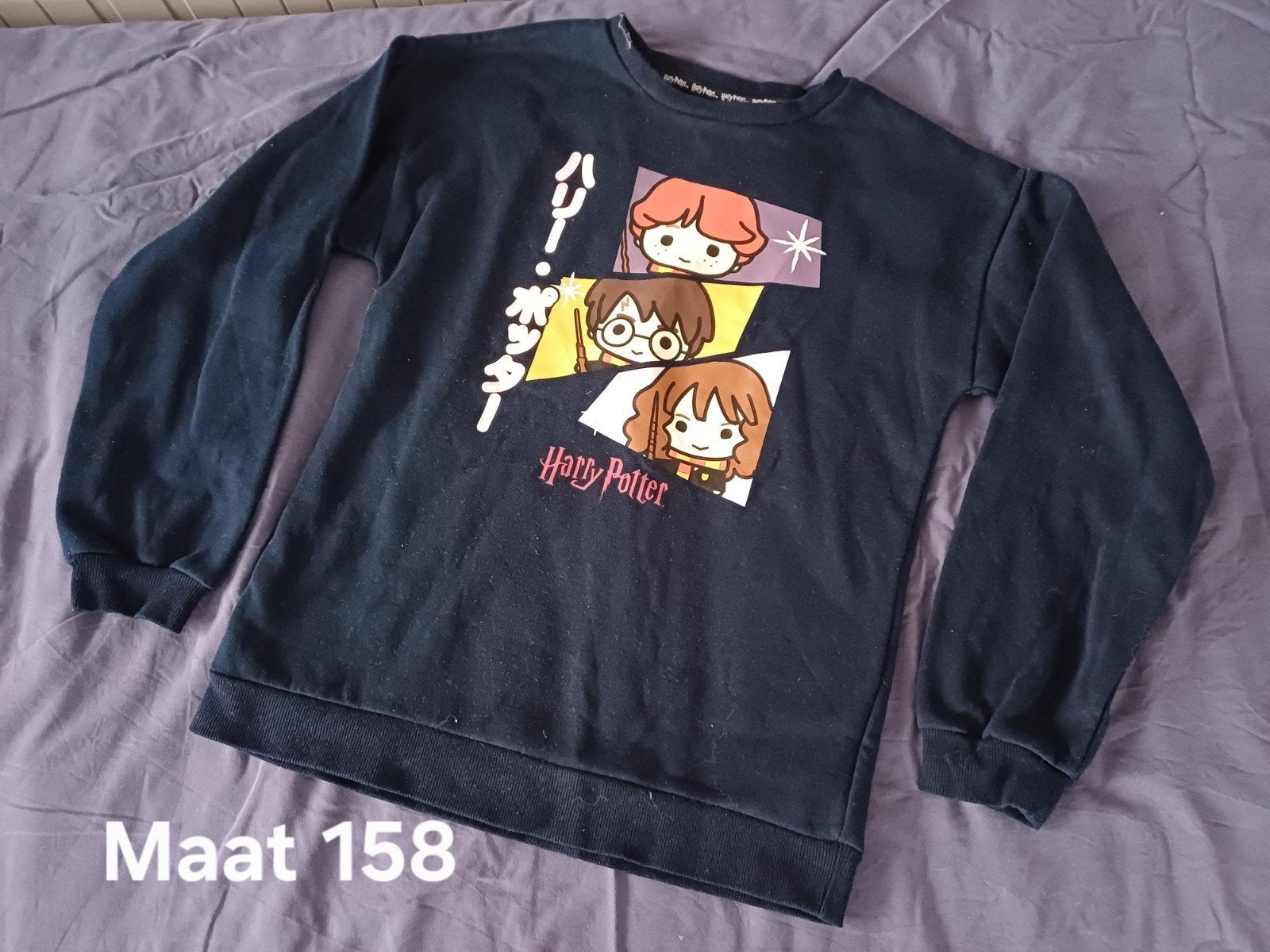 Harry Potter trui maat 158 in zeer goede staat, Kinderen en Baby's, Ophalen of Verzenden, Zo goed als nieuw, Meisje, Trui of Vest