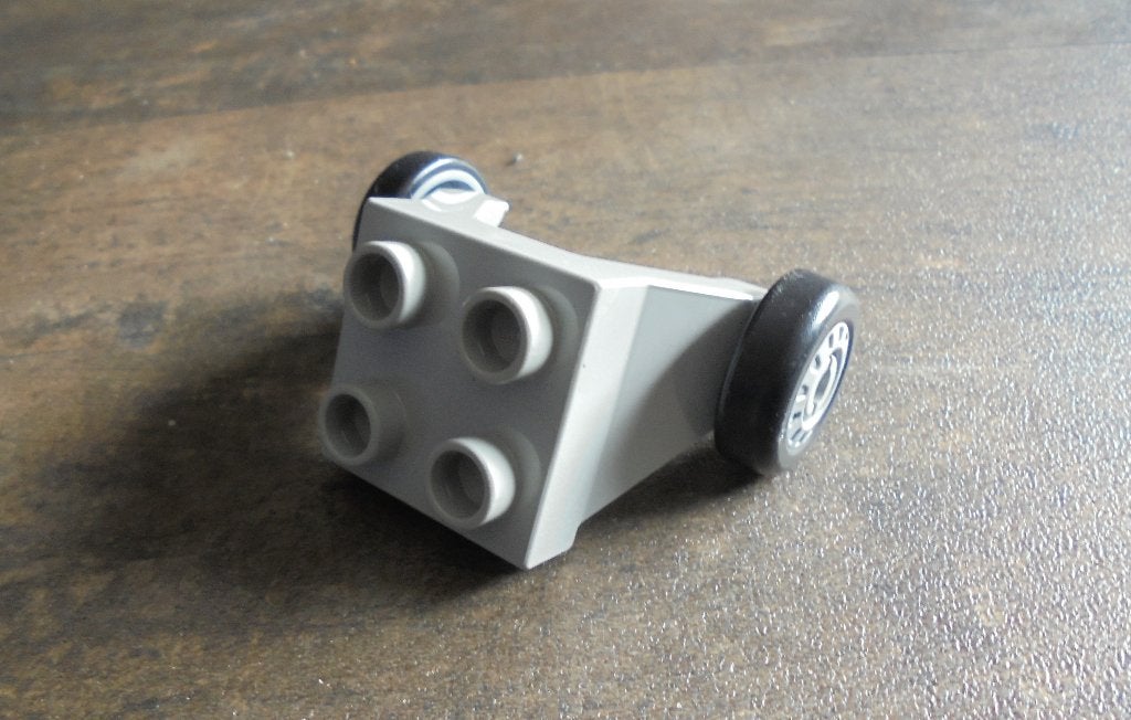 Lego Duplo Airplane Landing Gear with 2 Wheels (zie foto's)2, Ophalen of Verzenden, Gebruikt, Losse stenen, Duplo