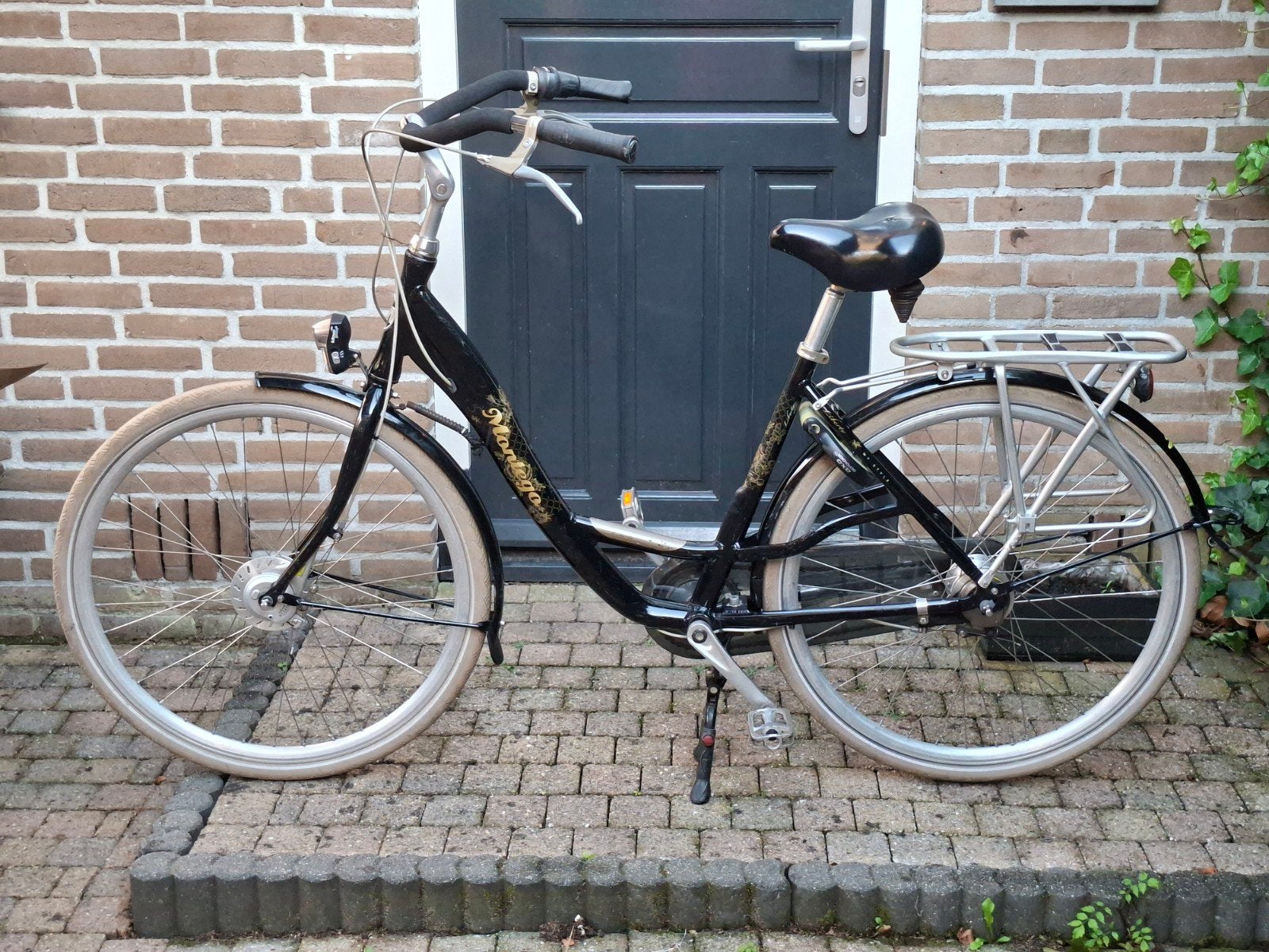Montego Liberty Moederfiets 7 versnellingen, alles werkt!, Gebruikt, 0 zitjes, Dubbele standaard, Trommelrem