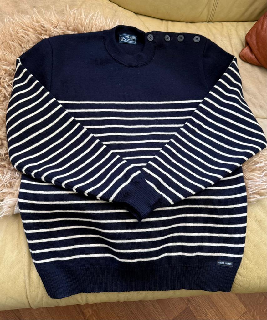 SAINT JAMES  Schippers trui, Ophalen of Verzenden, Zo goed als nieuw, Maat 52/54 (L), Blauw