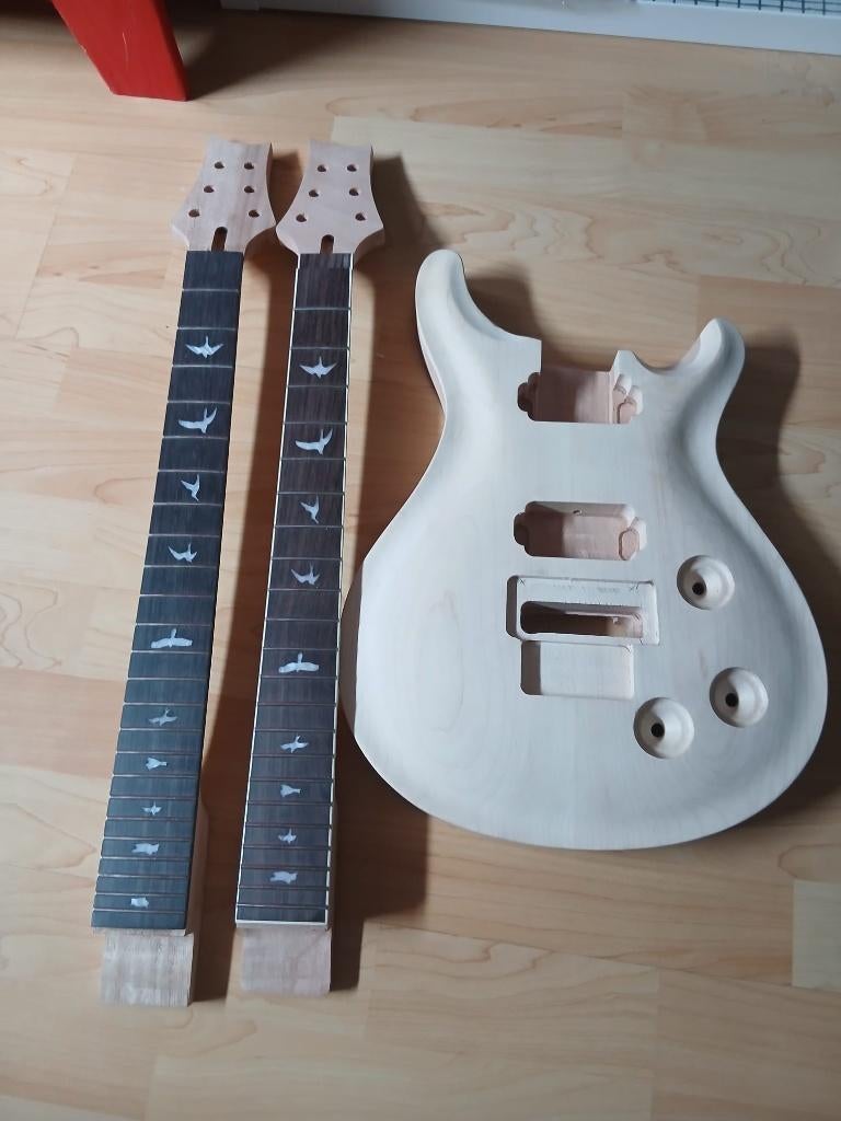 PRS Style Elektrische gitaar build kit )Body + Halzen), Muziek en Instrumenten, Ophalen of Verzenden, Zo goed als nieuw, Elektrische gitaar