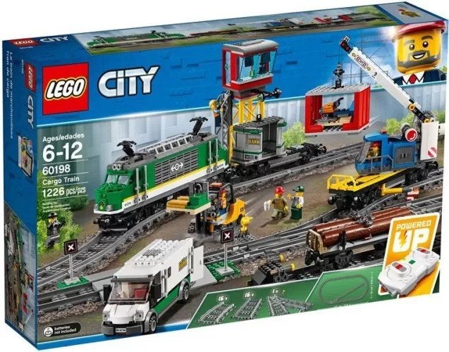 Lego city trein setnummer 60198, City, Lego, Nieuw, Ophalen of Verzenden