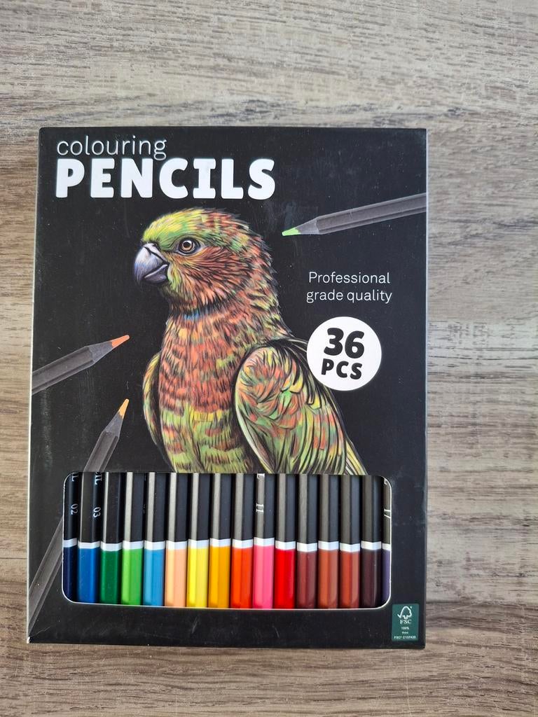 Nieuwe kleurpotloden set - 36 stuks, Ophalen, Nieuw, Potlood of Stift