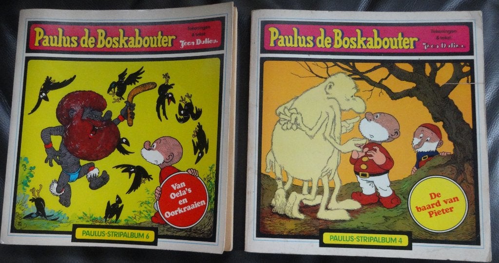 PAULUS DE BOSKABOUTER * 2 STRIPS * Deel 4 en 6 *JEAN DULIEU, Meerdere stripboeken, Verzenden, Gelezen, Jean Dulieu