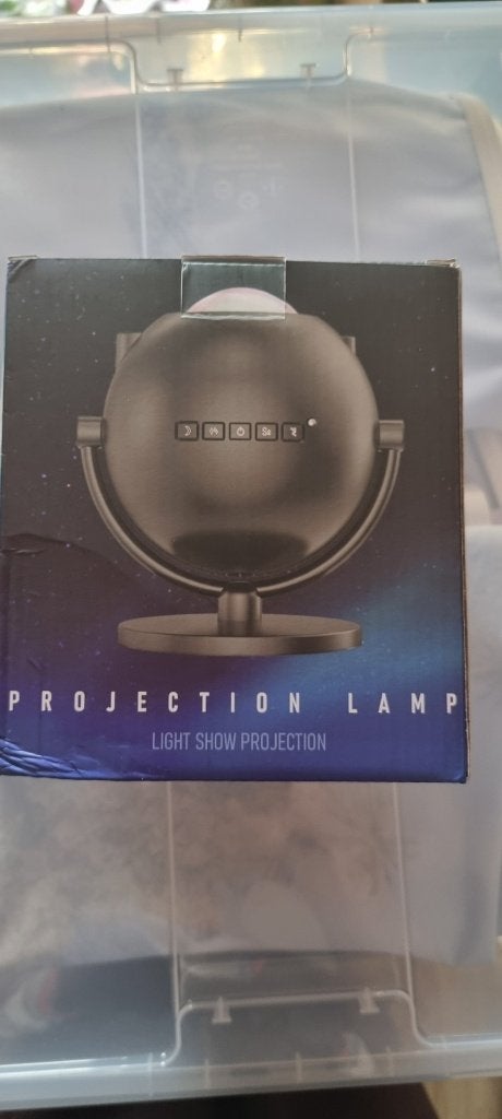 TK: Kinder nachtlamp met ruimte effect., Ophalen of Verzenden, Nieuw, Lamp