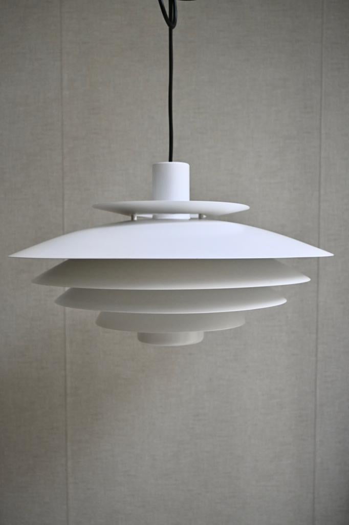 Deens Design Schalenlamp Jaren 70 Form Lighting Dia 45 cm., Form Lighting., Ophalen of Verzenden, Zo goed als nieuw, Form Lighting.