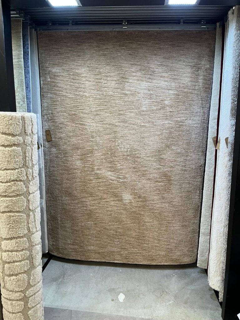Vloerkleed hoogpolig160x230 bruin