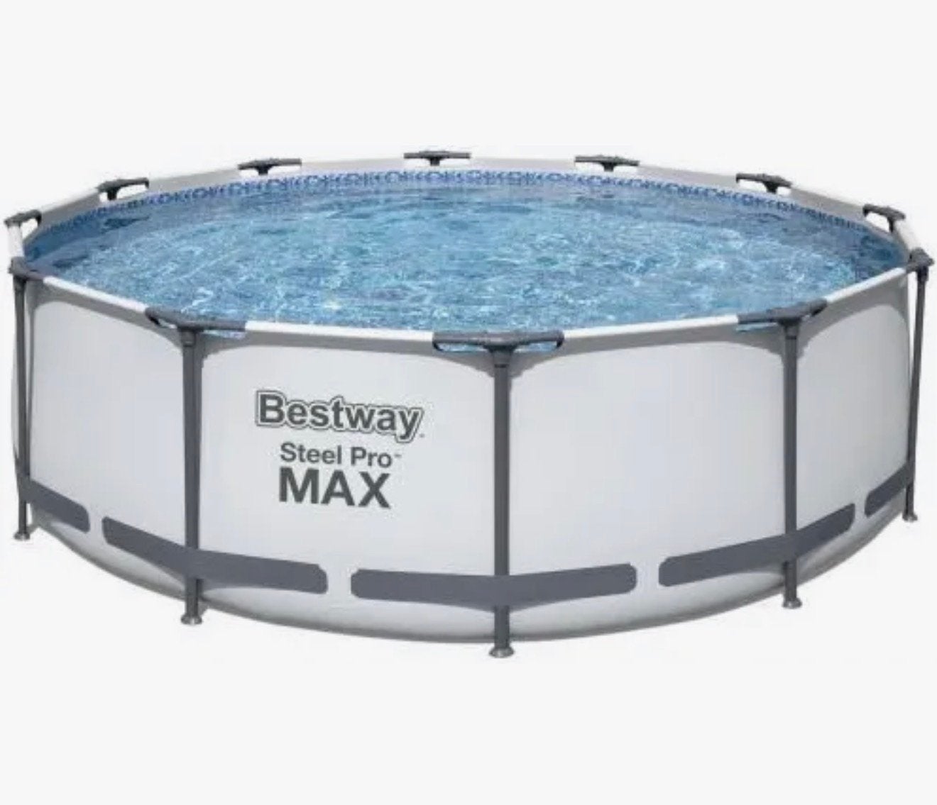 Bestway 366x122 met flow clear zandfilter, Rond, 300 cm of meer, Zo goed als nieuw, Opzetzwembad