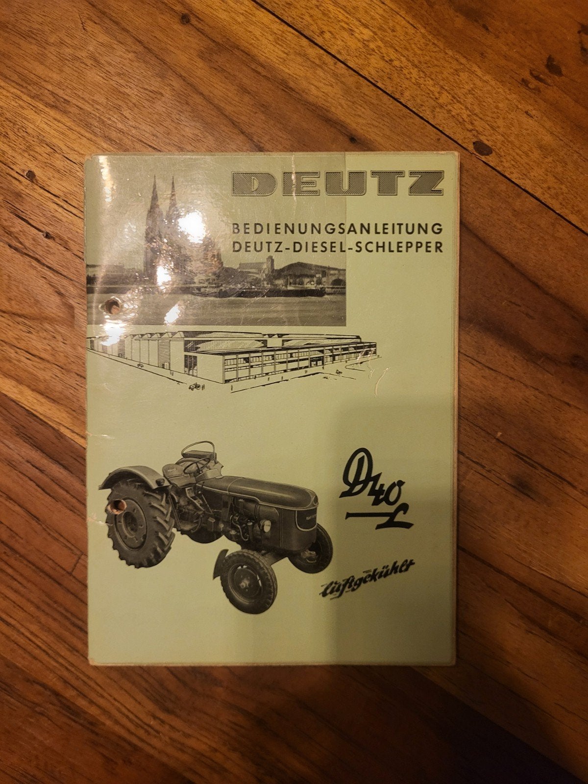 Deutz D40 bedienungsanleitung tractor, Boeken, Ophalen