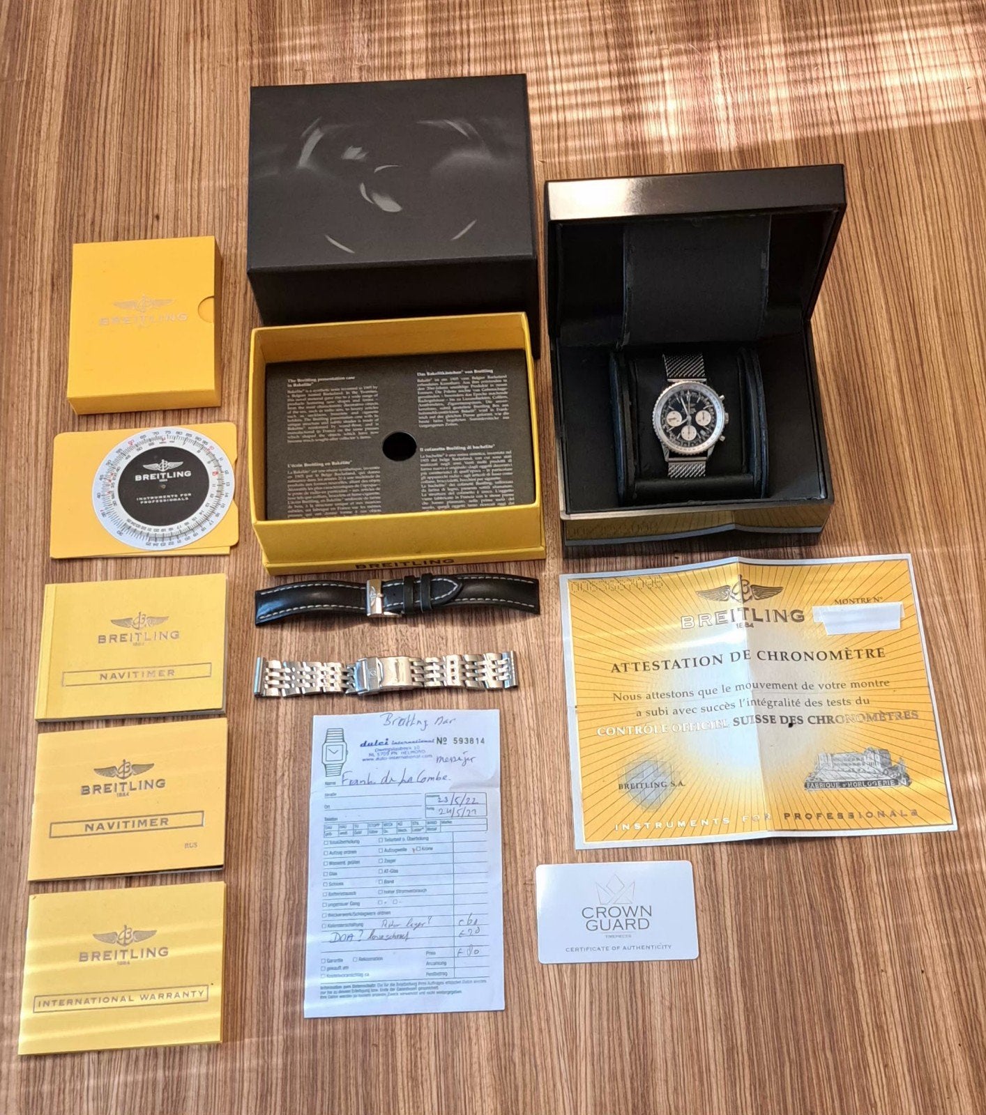 Breitling Navitimer A23322, Ophalen of Verzenden, Zo goed als nieuw, Staal, Breitling